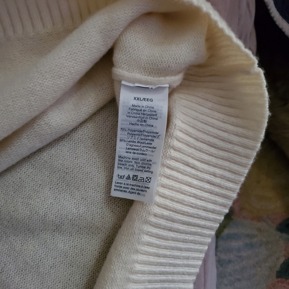 J CREW WOMEN'S WOOL BLEND SWEATER BEAUTIFUL SIZE XXL - Picture 5 of 7